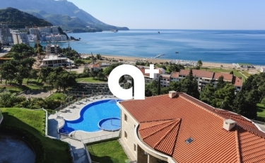 Studio with great sea view and swimming pool